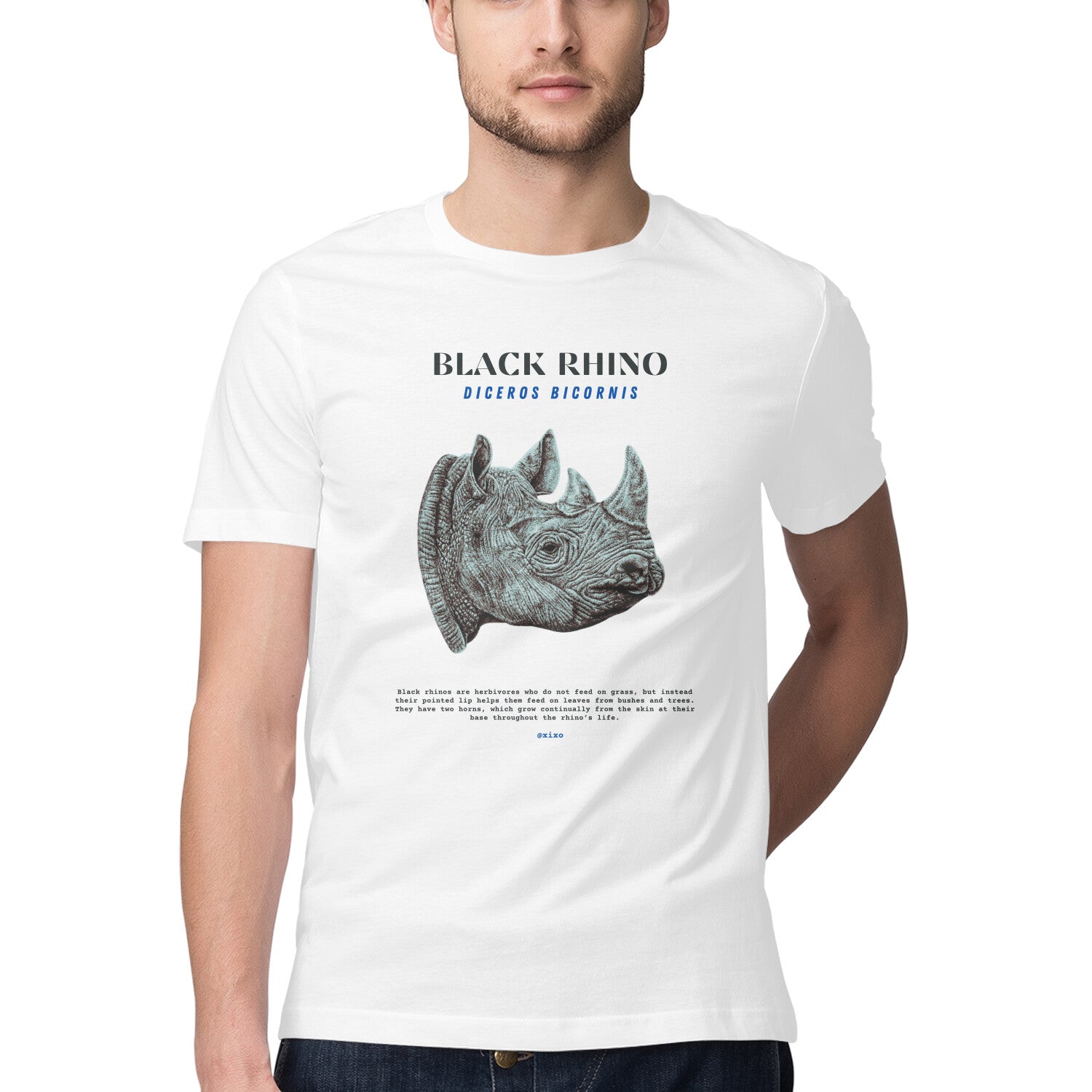 Black Rhino Tees for Men